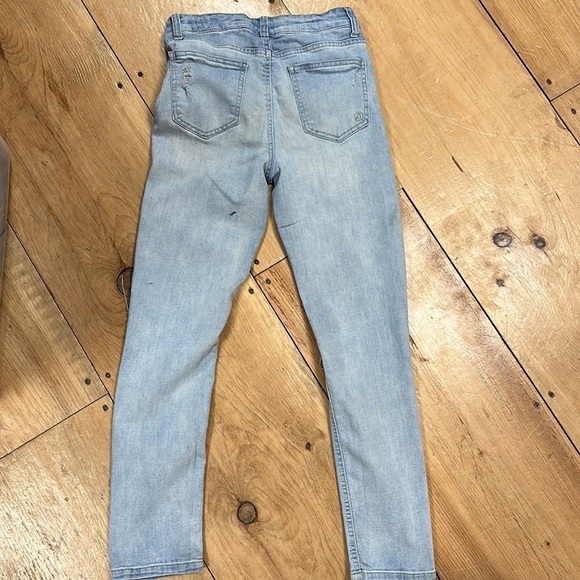 GIRL’S Indigo Rein Blue Distressed Jeans, 14 - Picture 4 of 11